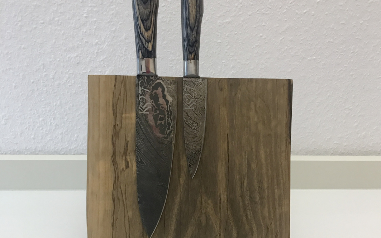 Mooresche Messerblock Frontalansicht